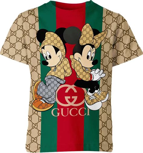 gucci with mickey mouse|Mickey Mouse wearing Gucci.